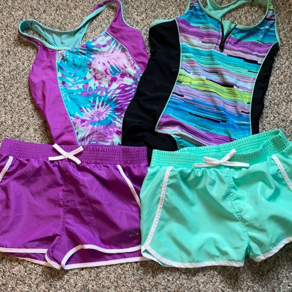 Girls Swim Set. Size 12-14.
